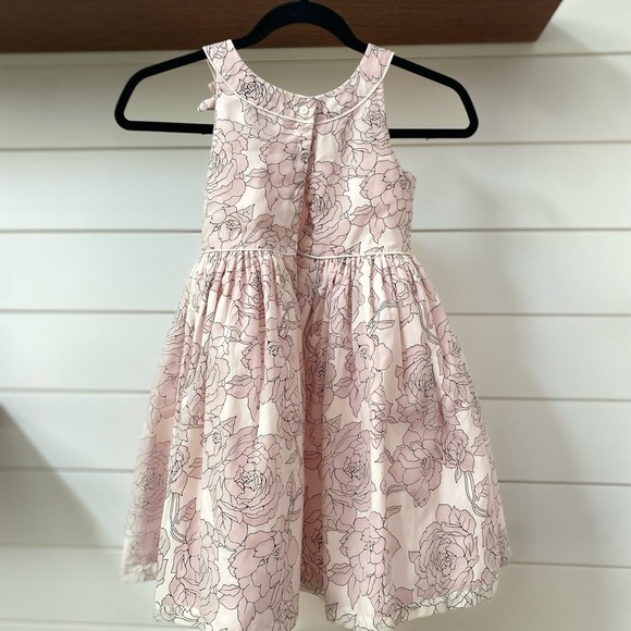 Janie and Jack Pink Halter Sundress for Weddings - Picture 3 of 5